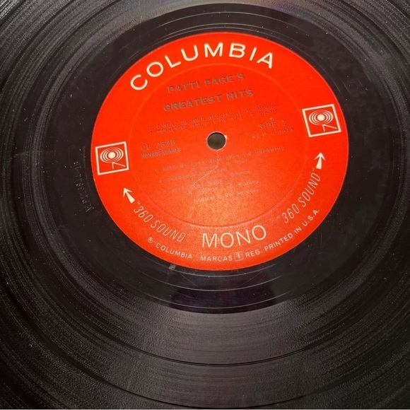 Patti Page- Greatest Hits- vintage vinyl record from 1966 - Picture 9 of 9